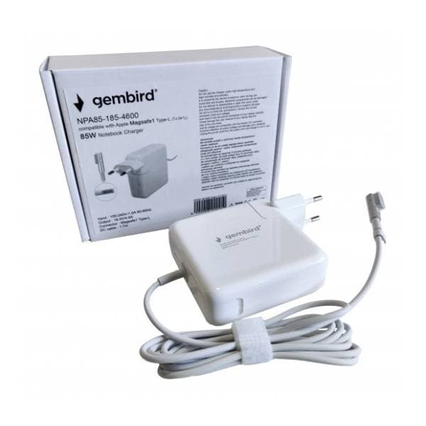 GEMBIRD punjač za Macbook NPA85-185-4600 85W 1