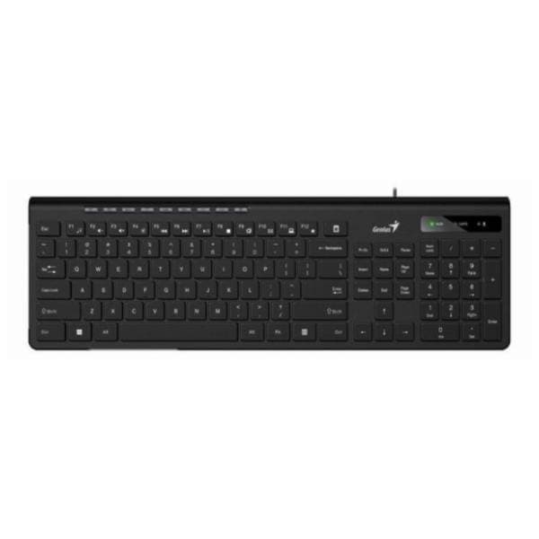 GENIUS tastatura SlimStar 230II EN(US) crna 0