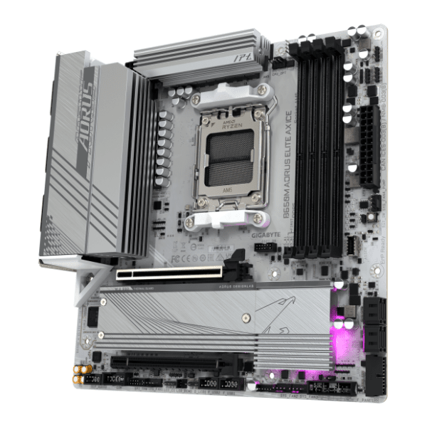 GIGABYTE B650M AORUS ELITE AX ICE matična ploča 3