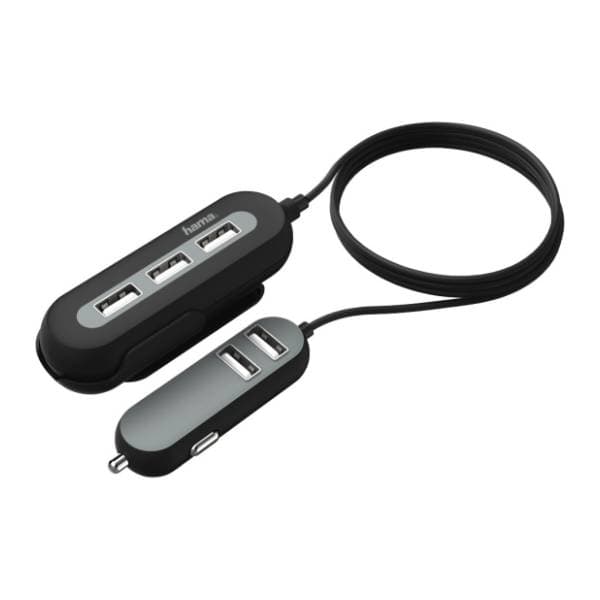 HAMA auto punjač 136666 3+2 porta 0