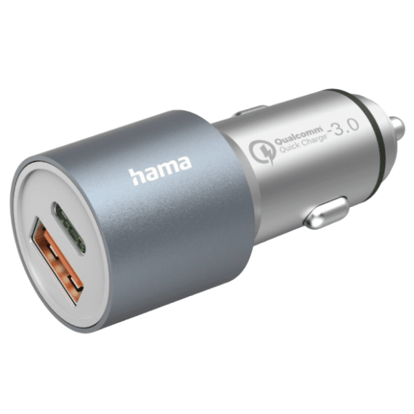 HAMA auto punjač USB-C/A/PD/QC 38W 0