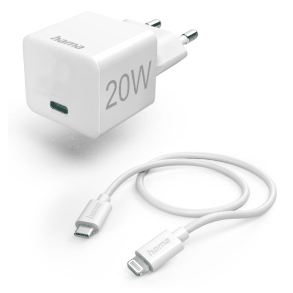 HAMA punjač 20W USB-C Lightning kabl 0