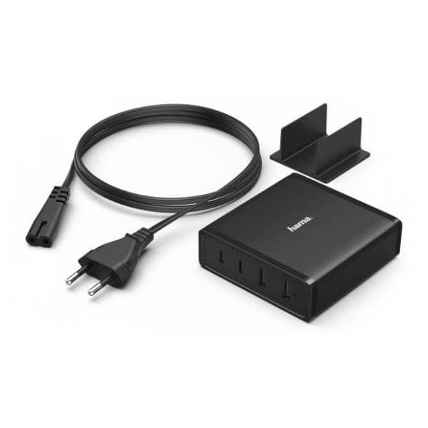 HAMA stanica za punjenje 65W (2xPD USB-C 2xUSB-A) 183376 0