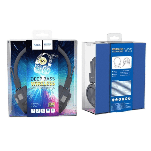 HOCO slušalice W25 Promise sive 2