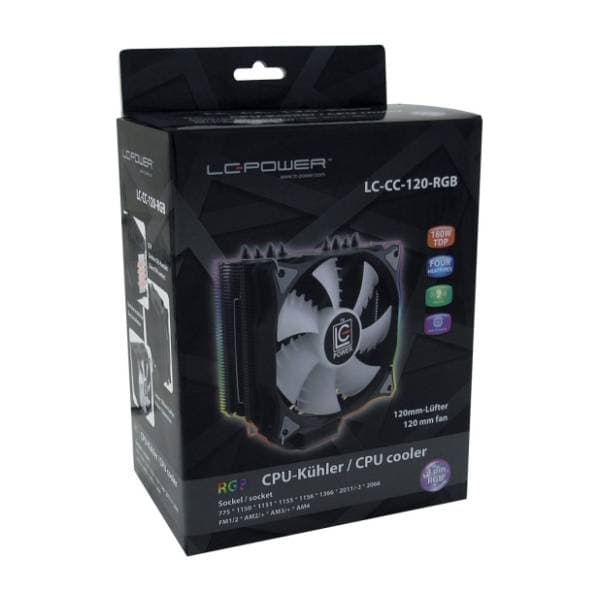 LC-Power Cosmo Cool - LC-CC-120-RGB kuler za procesor 9