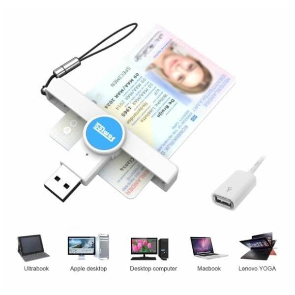 SAMTEC SMT-608 smart čitač kartica 4