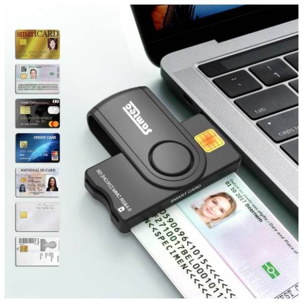 SAMTEC SMT-610 smart čitač kartica 2