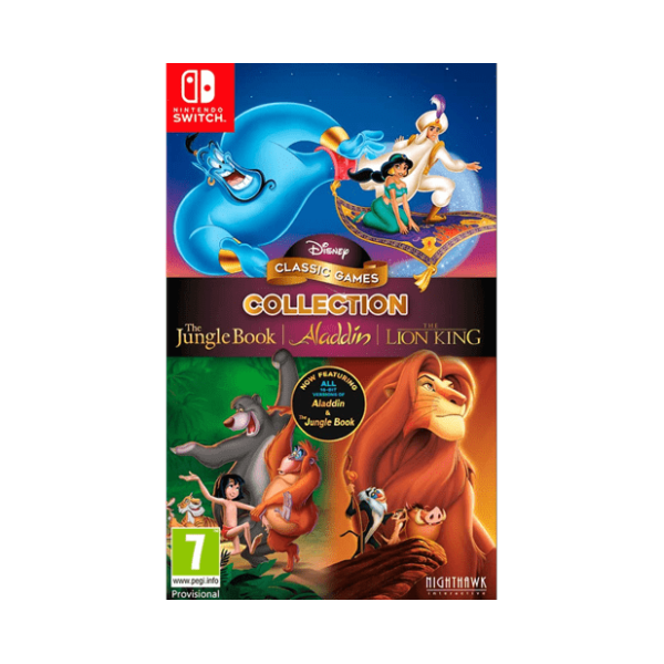 SWITCH Disney Classic Games Collection - The Jungle Book, Aladdin, The Lion King 0