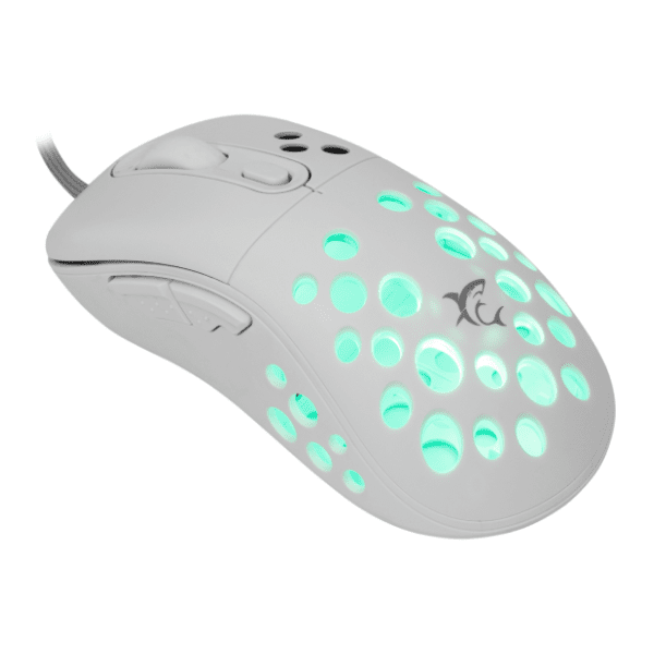 WHITE SHARK miš GM 5013 Azrael beli 2