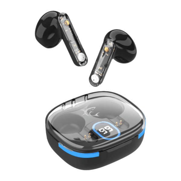 WHITE SHARK slušalice GEB-TWS37-HyperBeat crne 0