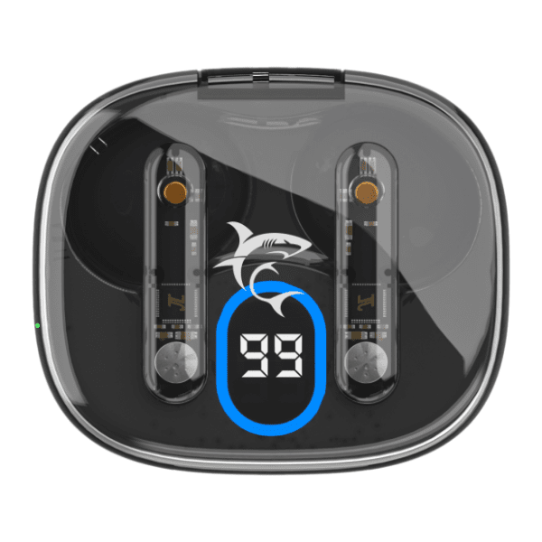 WHITE SHARK slušalice GEB-TWS37-HyperBeat crne 1