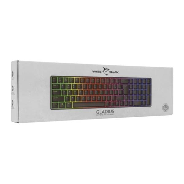 WHITE SHARK tastatura Gladius US 8