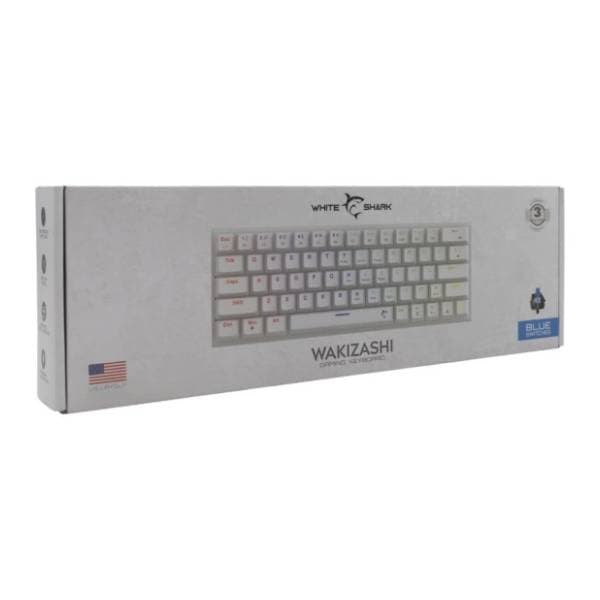 WHITE SHARK tastatura WAKIZASHI GK 002122 7