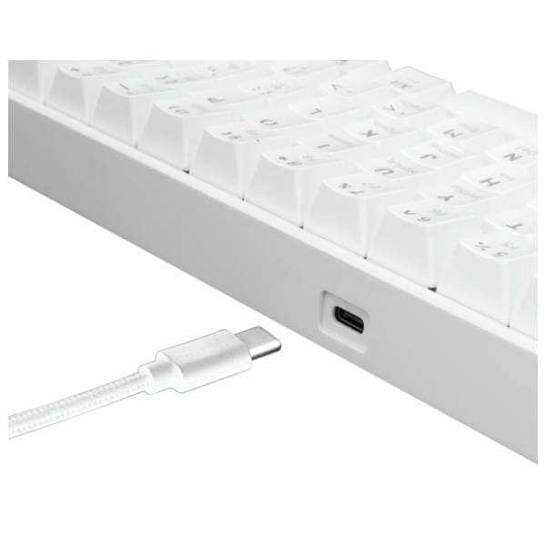 WHITE SHARK tastatura WAKIZASHI GK 2022 White 3