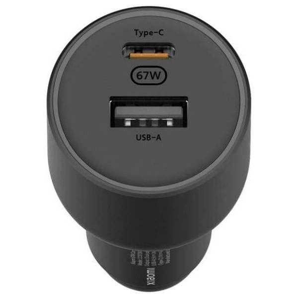 XIAOMI auto punjač 67W USB-A + Type-C CC07ZM 1