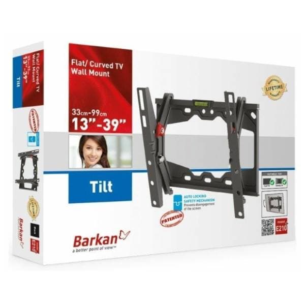 Zidni nosač za TV BARKAN E210+.B 1