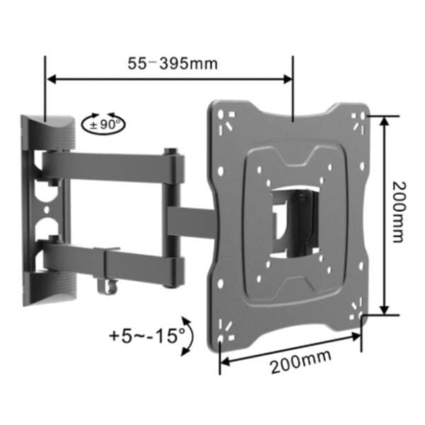 Zidni nosač za TV DOWE 17''- 42' 764 1