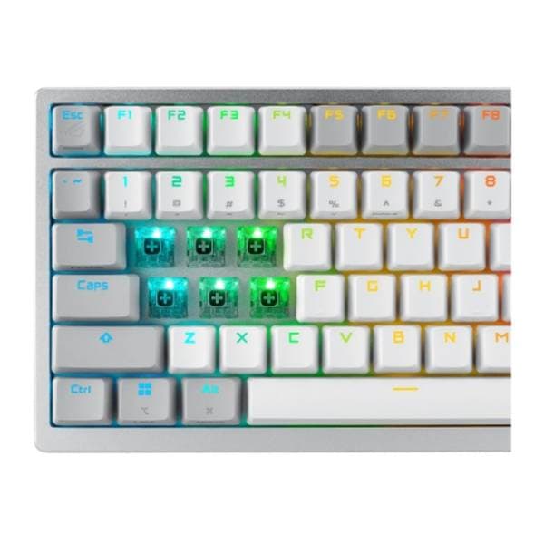 ASUS bežična tastatura ROG Azoth M701 bela 7