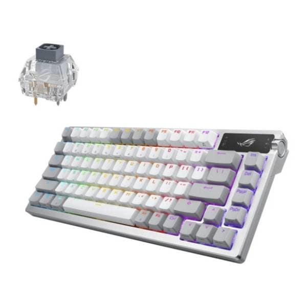 ASUS bežična tastatura ROG Azoth M701 bela 6