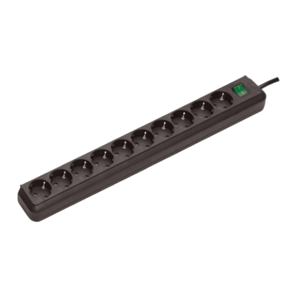 BRENNENSTUHL produžni kabl sa 10 mesta 3m 1.5mm2 + prekidač 1159300010 0