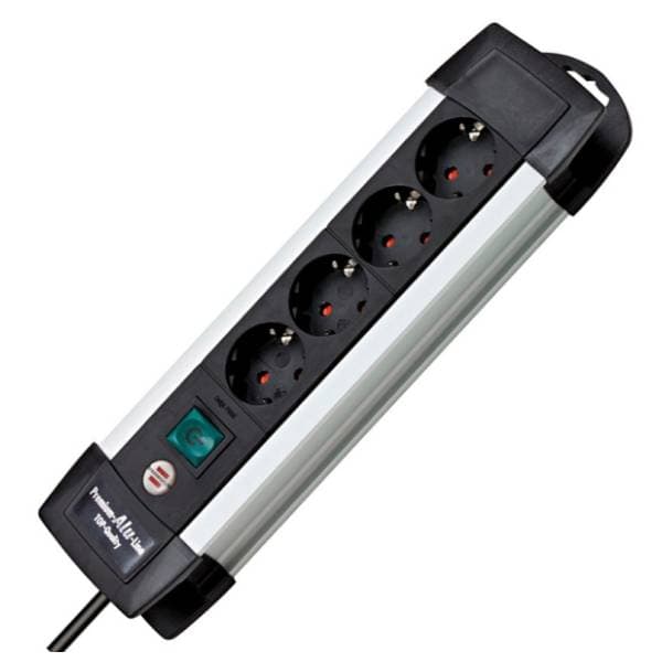 BRENNENSTUHL produžni kabl sa 4 mesta 1.8m 1.5mm2 + prekidač 1391000014 0