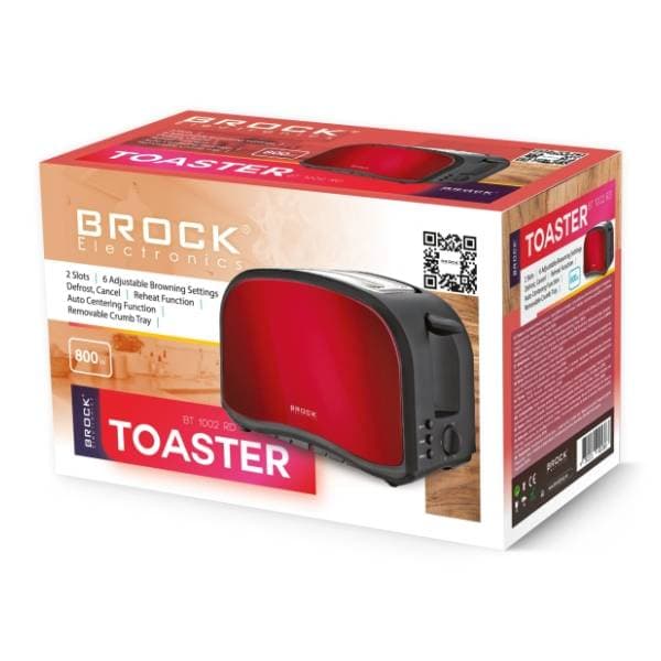 BROCK toster BT1002RD 6