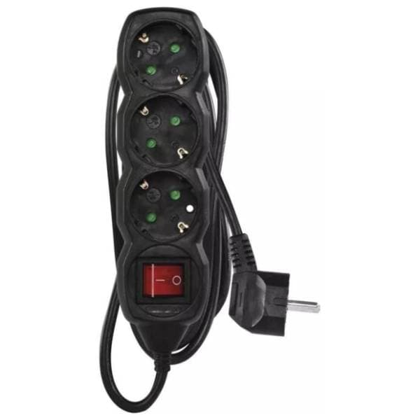 EMOS produžni kabl sa prekidačem 1.5m/3R PC1321R 0