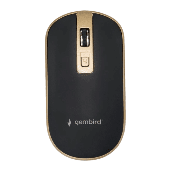 GEMBIRD bežični miš MUSW-4B-06-BG black-gold 0