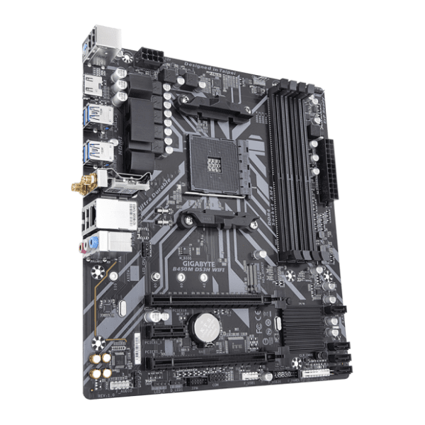 GIGABYTE B450M DS3H WIFI (rev. 1.x) matična ploča 2