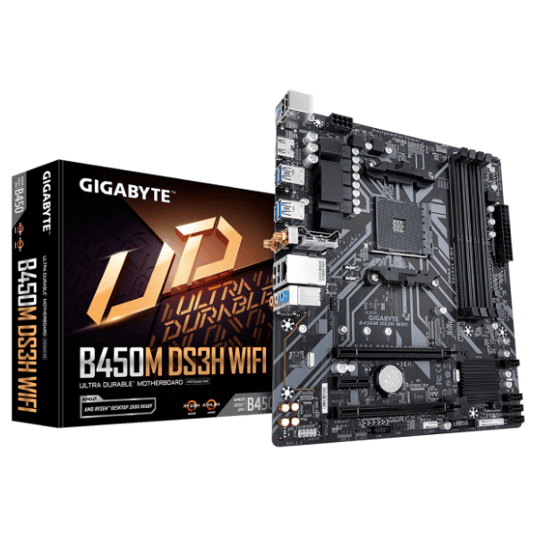 GIGABYTE B450M DS3H WIFI (rev. 1.x) matična ploča 0