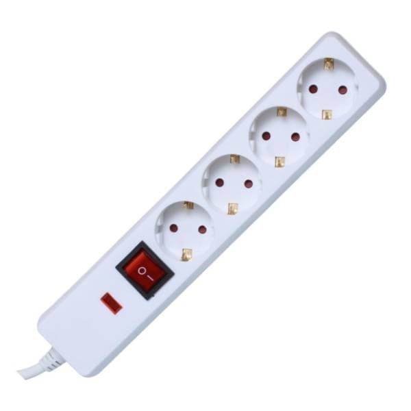 HOME produžni kabl 4 mesta 1,5m 1.5mm2 + prekidač i zaštita 0