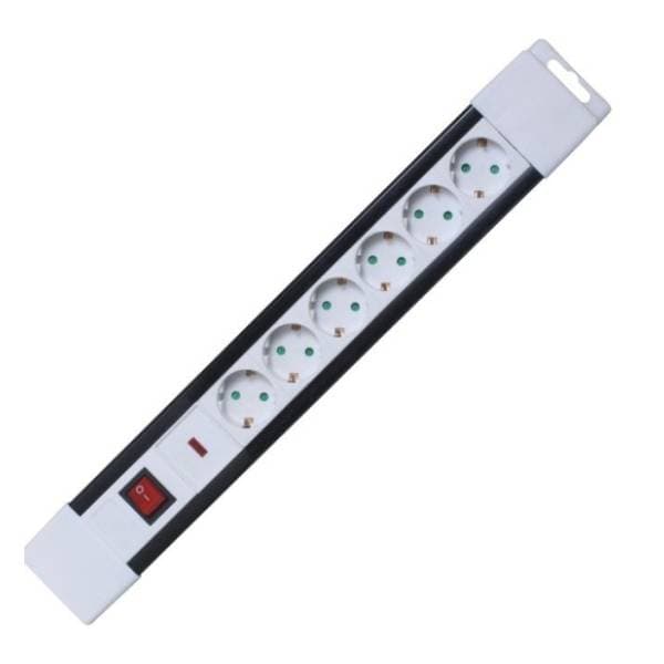 HOME produžni kabl 6 mesta 2m 1.5mm2 0