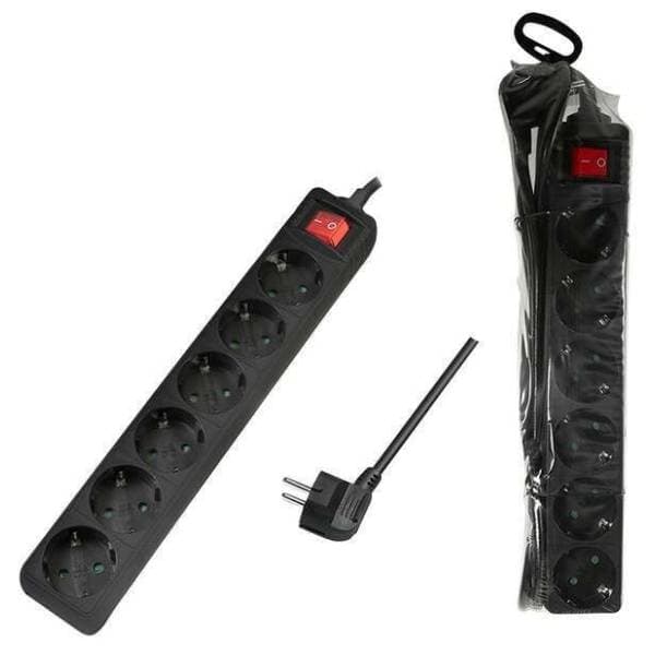 LOGILINK produžni kabl 6 mesta, prekidač, 1,5m 4