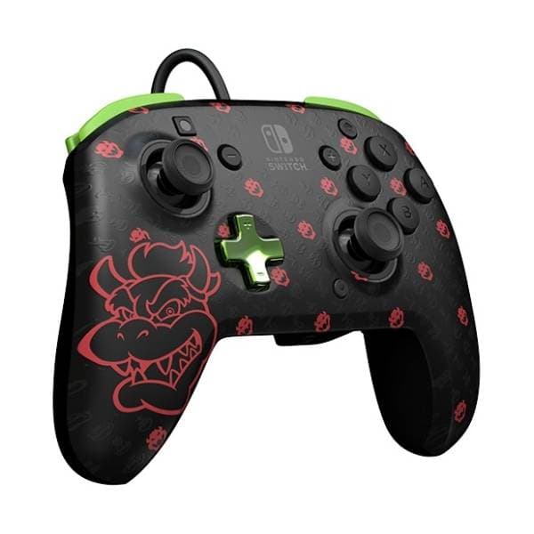 PDP Nintendo Switch gamepad Bowser Glow In The Dark Rematch 2