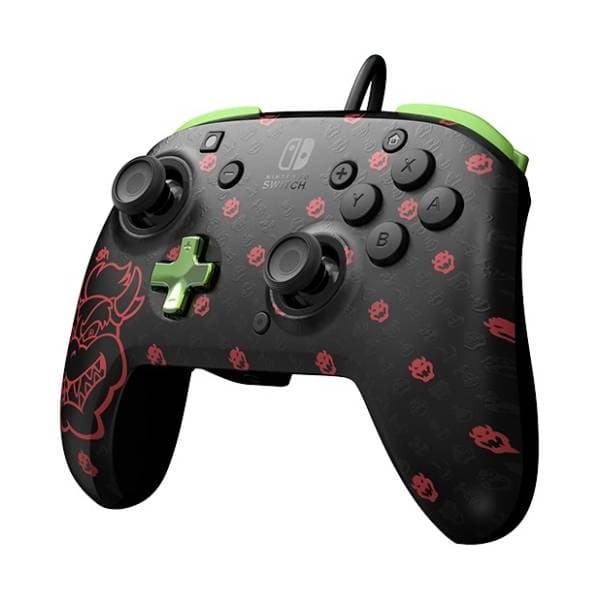 PDP Nintendo Switch gamepad Bowser Glow In The Dark Rematch 2