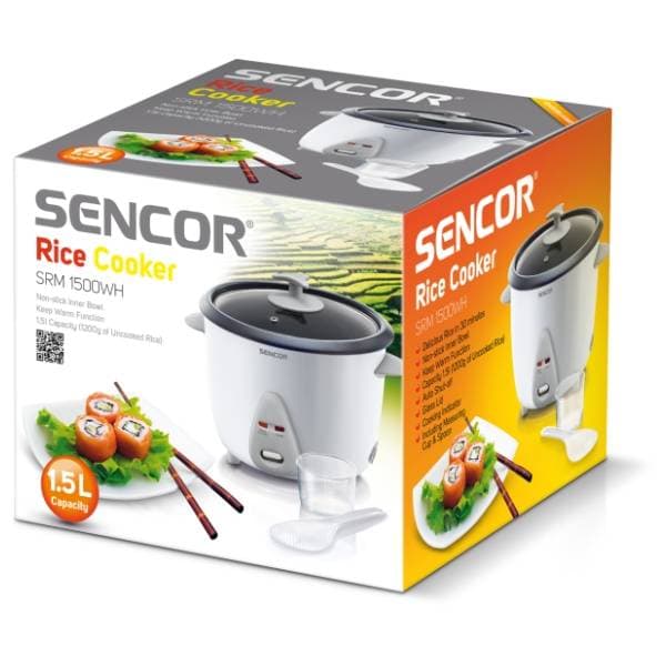 SENCOR aparat za kuvanje pirinča SRM 1500WH 8