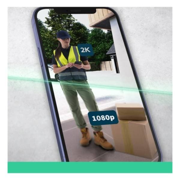 ARLO kamera za video nadzor AVD4001-100EUS Essential (Gen. 2) Video Doorbell 2K Wireless 2