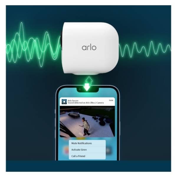 ARLO kamera za video nadzor VMS5340-200EUS Ultra 2 White Set od 3. kamere 3