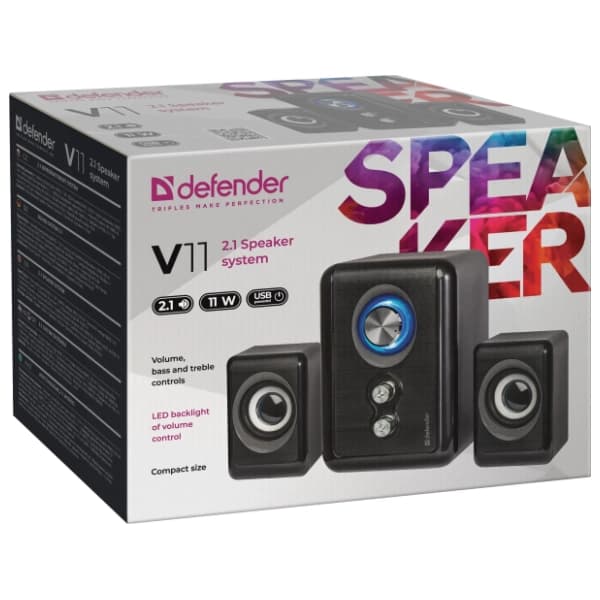 DEFENDER zvučnici za kompjuter V11 3