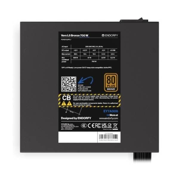 ENDORFY napajanje Vero L5 Bronze 700W 2