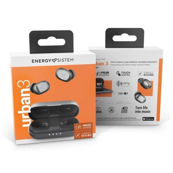 ENERGY SISTEM slušalice Urban 3 TWS sive 5