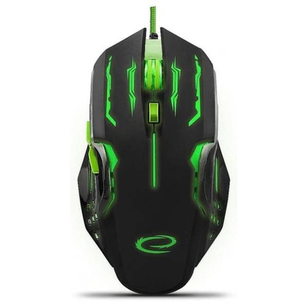 ESPERANZA miš Apache EGM403G zeleni 0