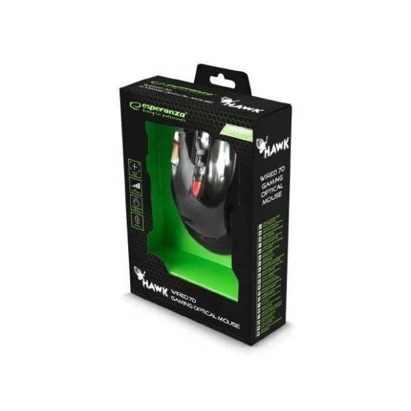 ESPERANZA miš Hawk EGM401KR crveni 3