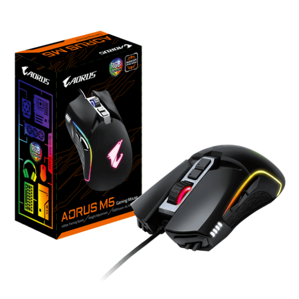 GIGABYTE miš AORUS M5 6