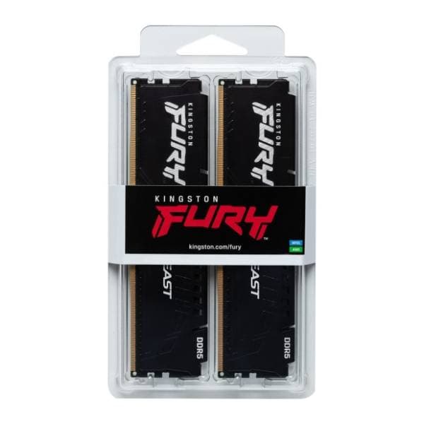 KINGSTON 128GB (4 x 32GB) DDR5 5200MHz KF552C40BBK4-128 2