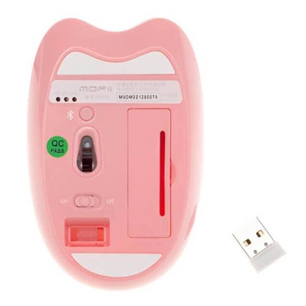 MOFII bežični miš BT WL (M3DMPK) roze 1