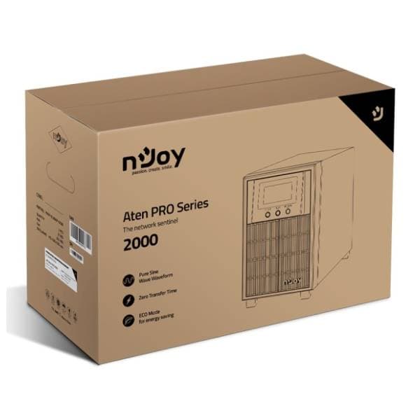 nJoy Aten PRO 2000VA 1800W (PWUP-OL200AP-AZ01B) UPS uređaj 6
