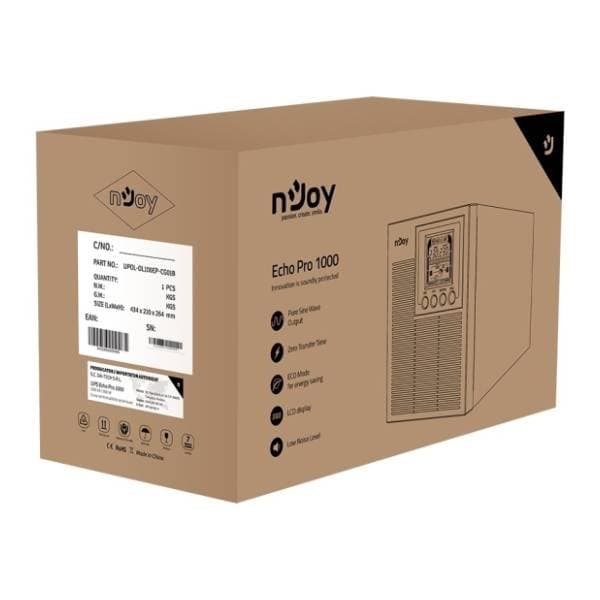nJoy Echo 1000 Pro 1000 800W (UPOL-OL100EP-CG01B) UPS uređaj 3