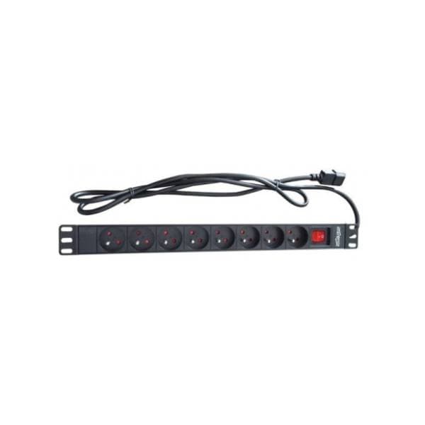 PDU produžni kabl panel 19"1U sa 8 utičnih mesta PDU-8SP-1U 0