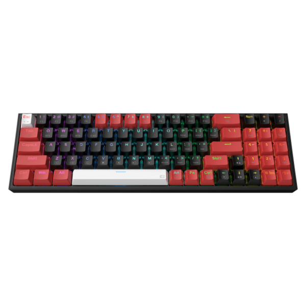 REDRAGON bežična tastatura Pollux K628 RGB (red switch) 1